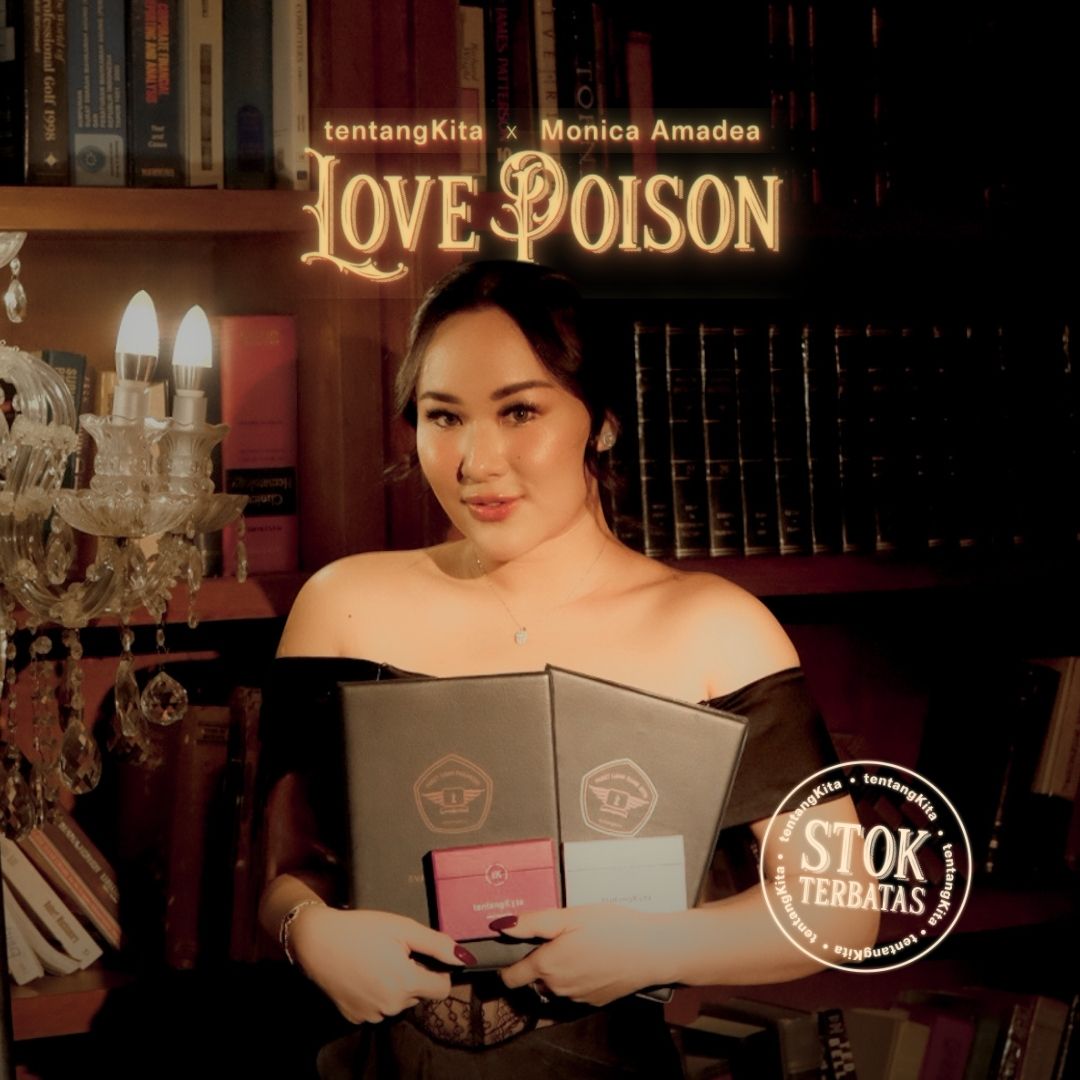 tentangKita x Monica Amadea - Love Poison - Kado Pasangan - Permainan Seru Bersama Pasangan - Aktivitas Bersama Pacaran - Permainan Bikin Harmonis - Permainan Intim Pacaran -  Permainan Deep Talk