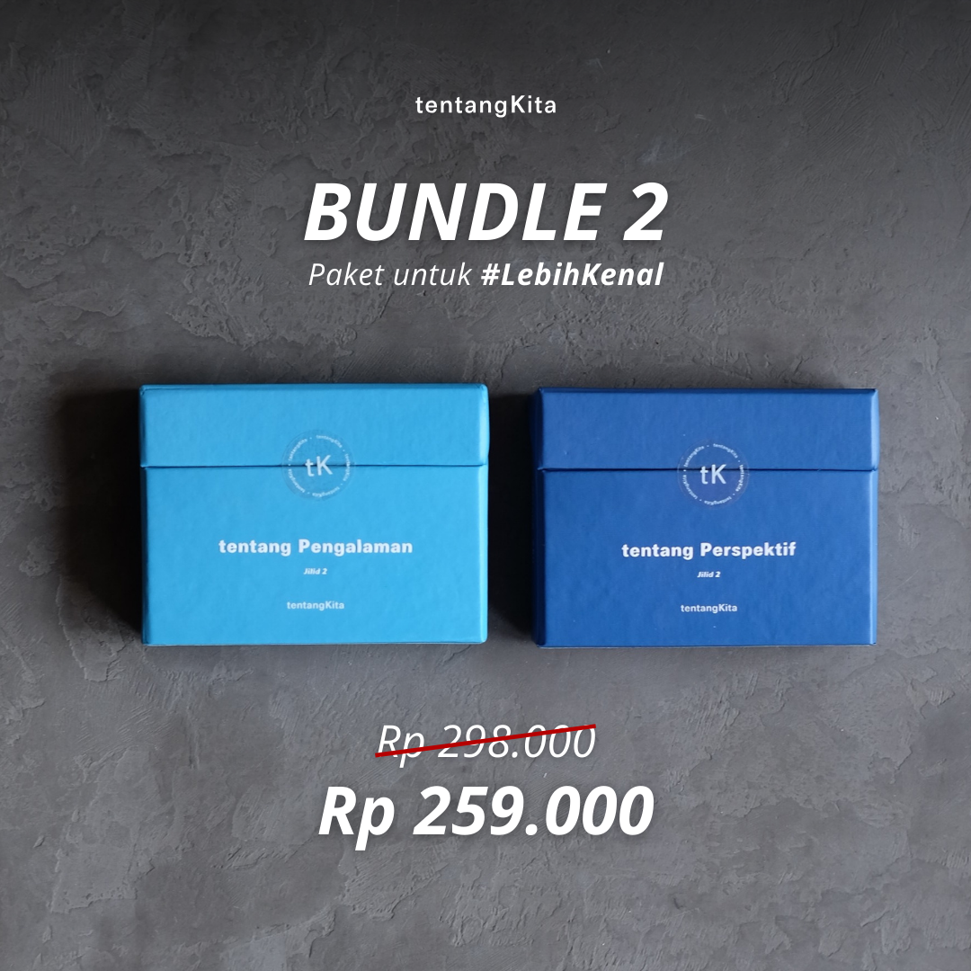 tentangKita - Paket Permainan Kartu tentang Perspektif dan Pengalaman