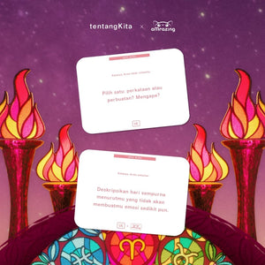 Aries - Permainan Kartu tentangKita x aMrazing - edisi Zodiak | Deep Talk Zodiac Card Game | Truth or Dare