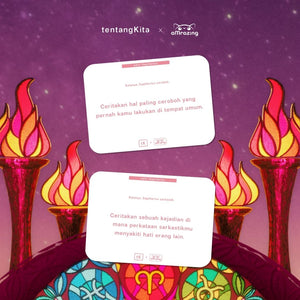Sagittarius - Permainan Kartu tentangKita x aMrazing - edisi Zodiak | Deep Talk Zodiac Card Game | Truth or Dare